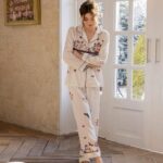 Suit Printed Pajama Set