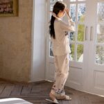 Suit Printed Pajama Set