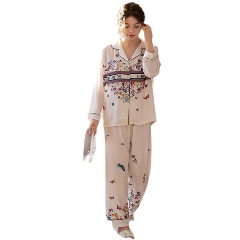 Suit Printed Pajama Set